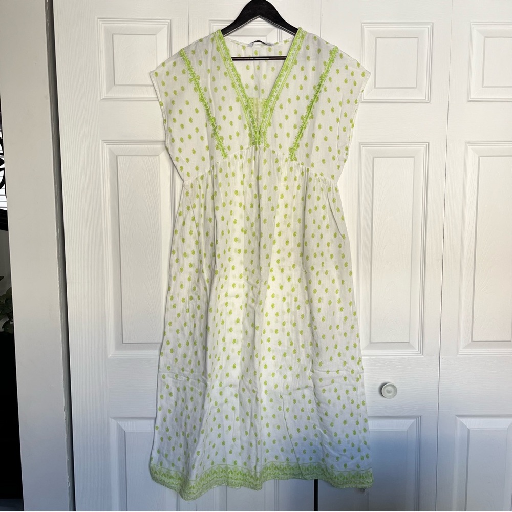 L. EMBROIDERED RUSTIC DRESS - Picture 2 of 9